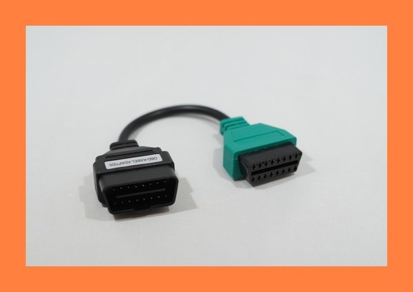 Green adapter (adapter 1) for MultiECUScan / AlfaOBD