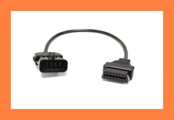 OBD1 OBD2 10pin adapter for Opel
