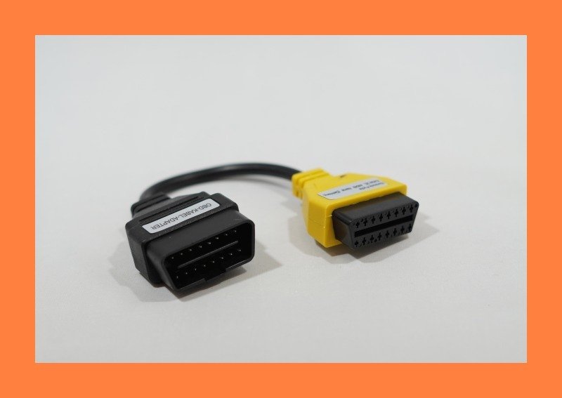Gelber Adapter (Adapter 3) für MultiECUScan/AlfaOBD - Electronic-Fuchs