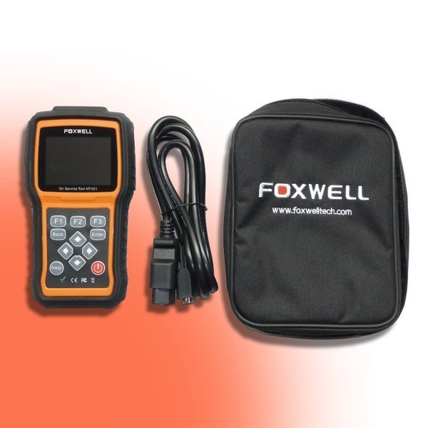 FOXWELL NT402 BATTERY CONFIGURATION