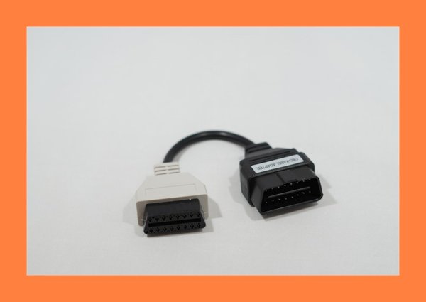 Grauer Adapter (Adapter 6) für Multiecuscan/AlfaOBD